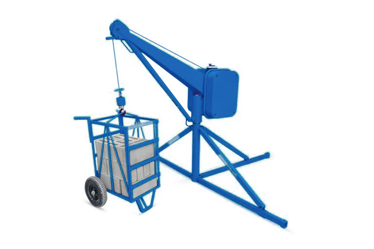 Mini Grua 500 kg MG para Construção Civil